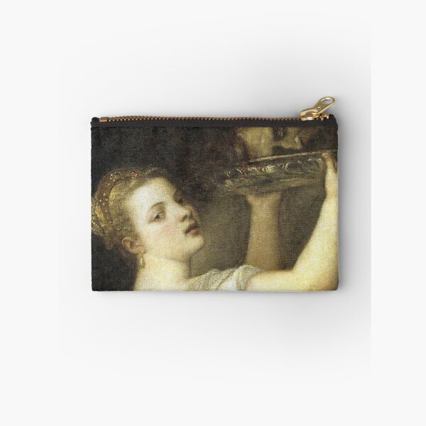 Item preview, Girl with head on a platter - Vintage painting by Titian designed and sold by Vintage Designs +.