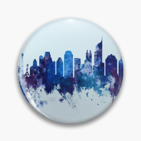 Item preview, Jakarta Skyline Indonesia designed and sold by ArtPrints.
