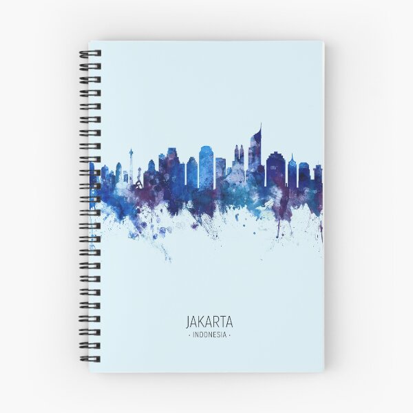 Artikelvorschau, Jakarta Skyline Indonesia entworfen und verkauft von ArtPrints.