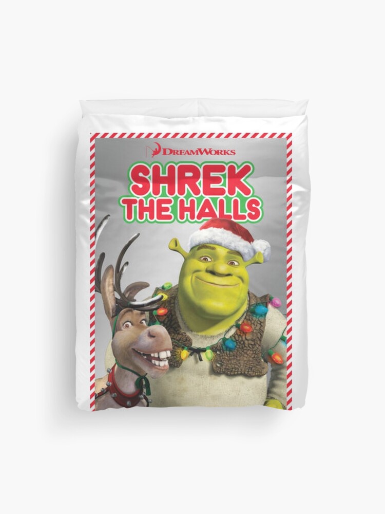 shrek christmas duvet