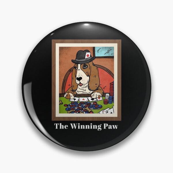 Item preview, The Winning Paw. Dog Playing Cards. Cute. designed and sold by shirtdan.