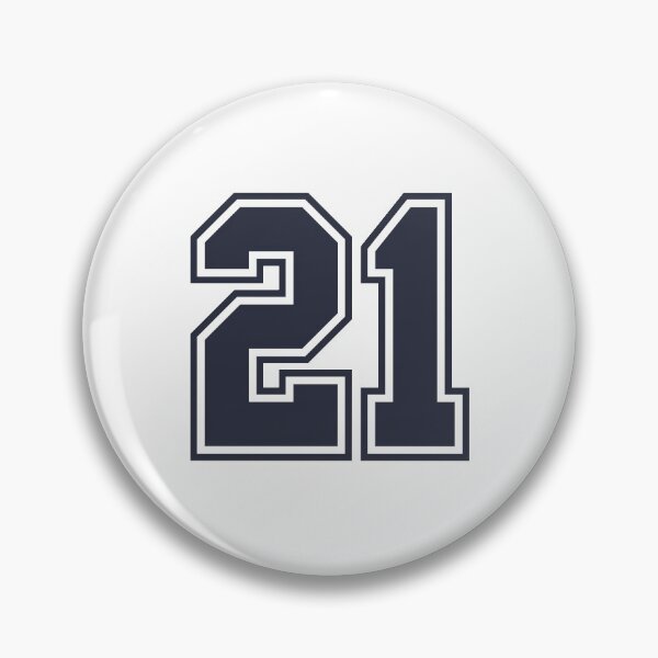 Item preview, 21 Sports Number Twenty-One designed and sold by HelloFromAja.