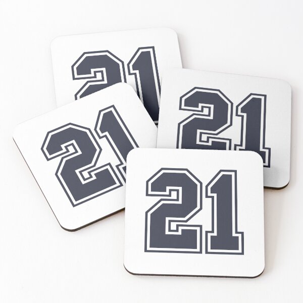 Item preview, 21 Sports Number Twenty-One designed and sold by HelloFromAja.