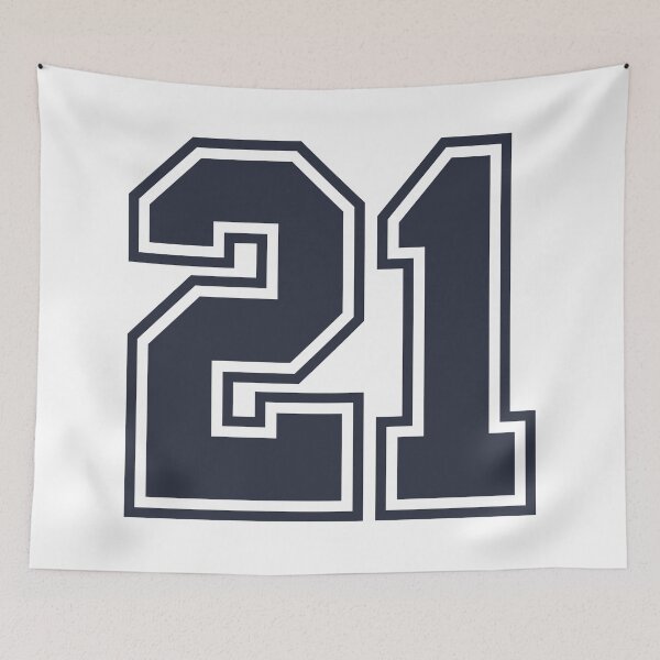 Item preview, 21 Sports Number Twenty-One designed and sold by HelloFromAja.