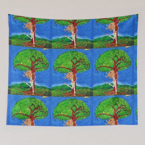 Item preview, tree hugger designed and sold by juliet-paints.