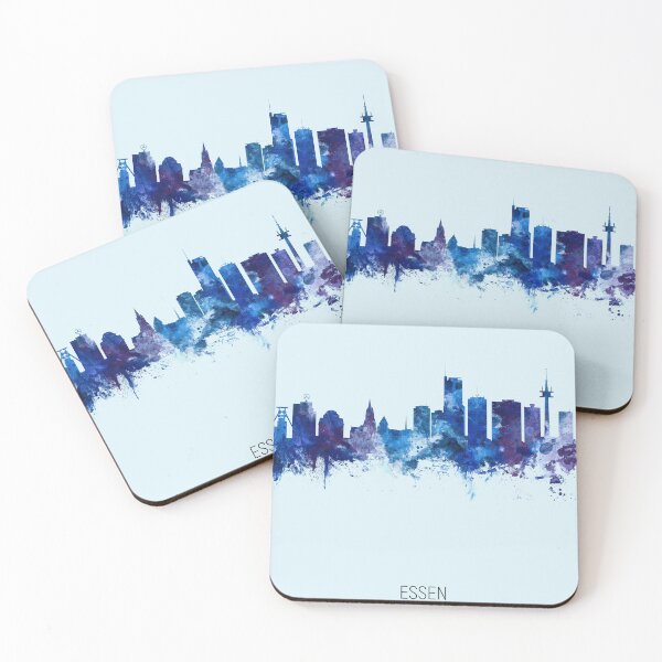Item preview, Essen Germany Skyline designed and sold by ArtPrints.