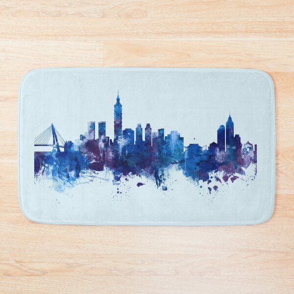 Item preview, Taipei Taiwan Skyline designed and sold by ArtPrints.