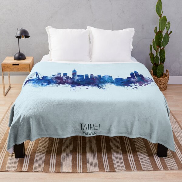 Item preview, Taipei Taiwan Skyline designed and sold by ArtPrints.