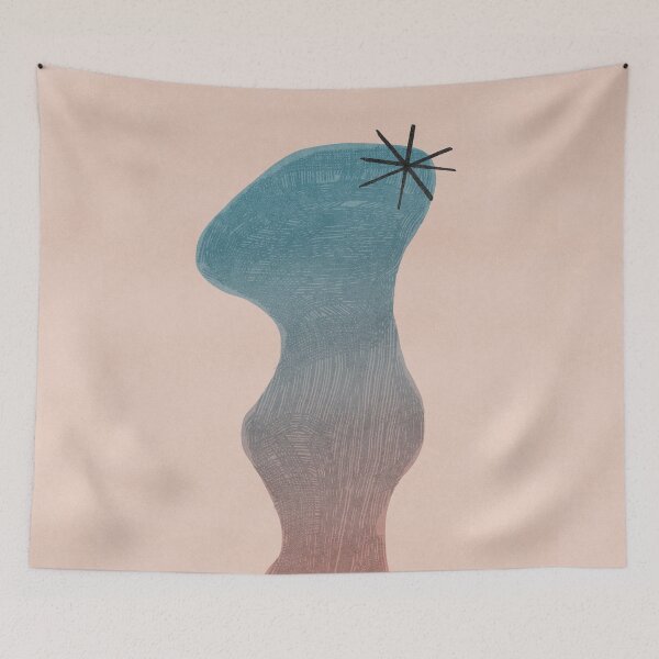Item preview, Abstract expression shape #184 designed and sold by Lola Terracota.