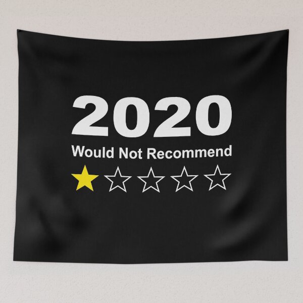 Item preview, 2020 One Star Would Not Recommend 1 Star Rating funny Gift designed and sold by skulltshirt.