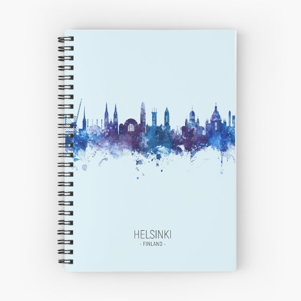 Item preview, Helsinki Finland Skyline designed and sold by ArtPrints.