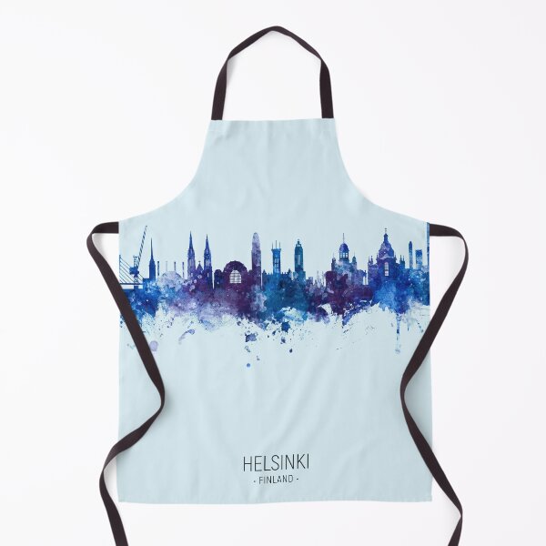Item preview, Helsinki Finland Skyline designed and sold by ArtPrints.