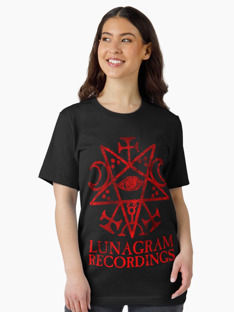 Thumbnail 1 of 7, Essential T-Shirt, Lunagram recordings designed and sold by Imago-Mortis.