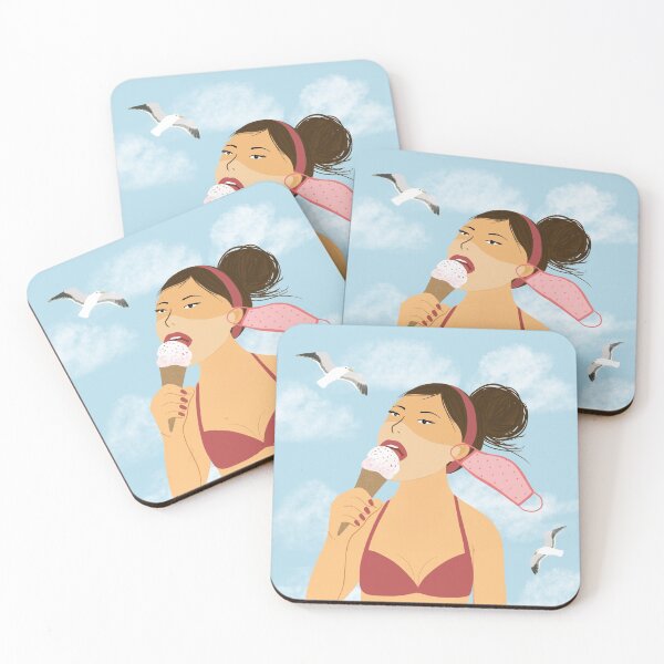 Item preview, Ice Cream on the Beach designed and sold by Darlydesign.