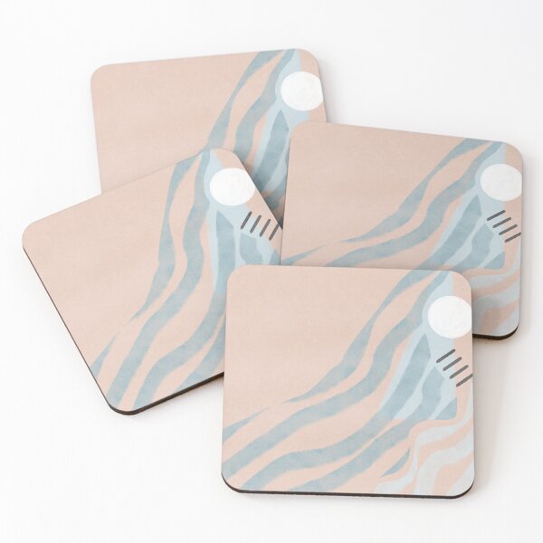 Item preview, Abstract wave simple moving #186 designed and sold by Lola Terracota.