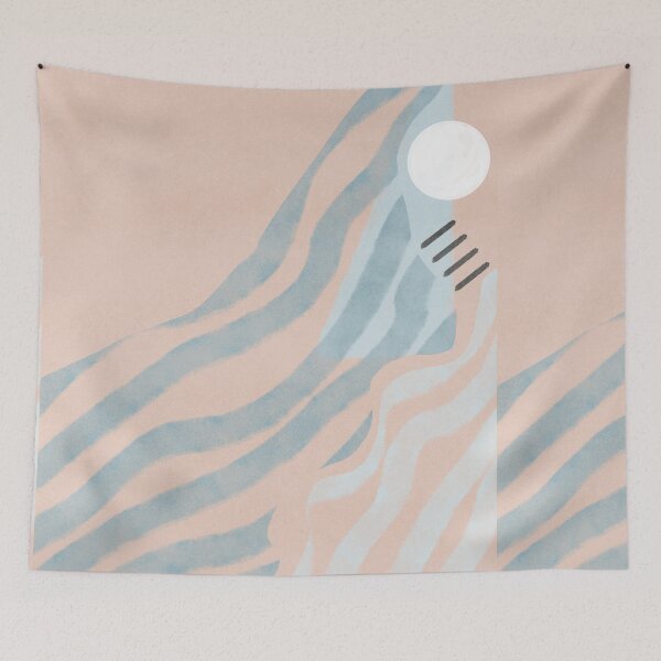 Item preview, Abstract wave simple moving #186 designed and sold by Lola Terracota.