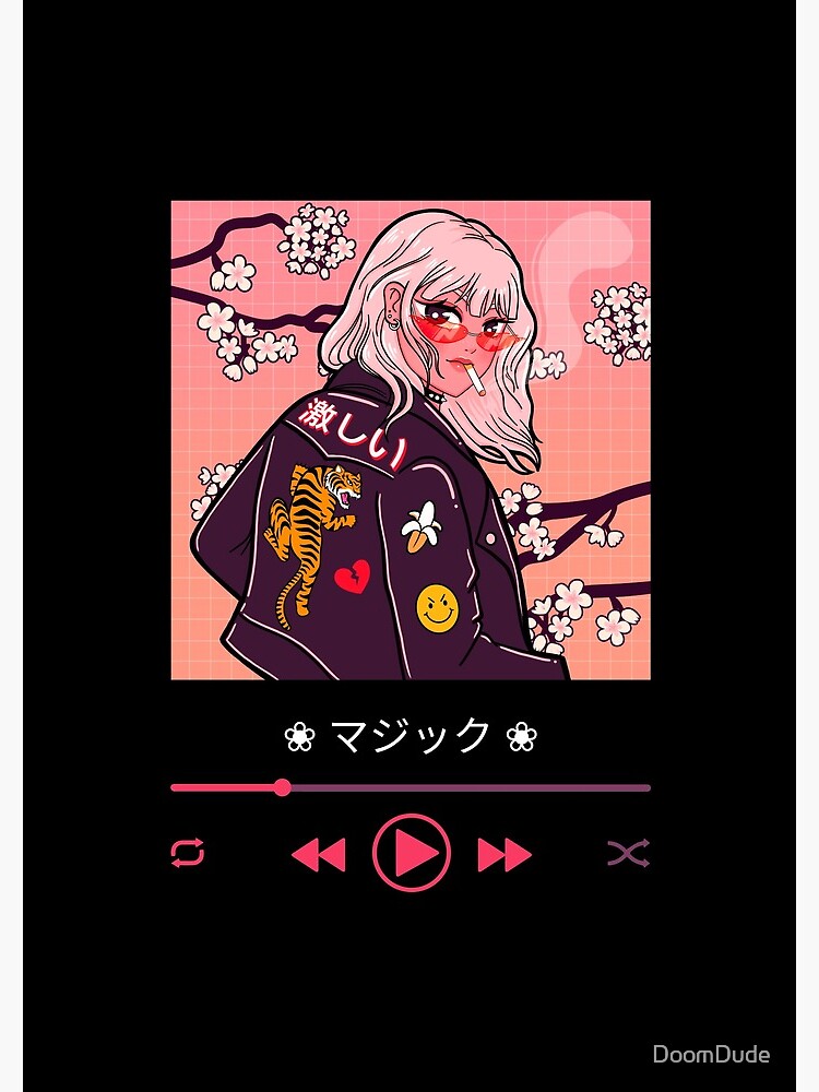 Aesthetic Japanese Vaporwave Girl // Playlist Cover