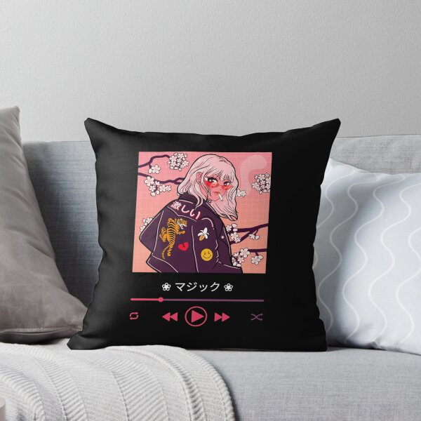 Item preview, Estética japonesa Vaporwave Girl // Portada de la lista de reproducción designed and sold by DoomDude.