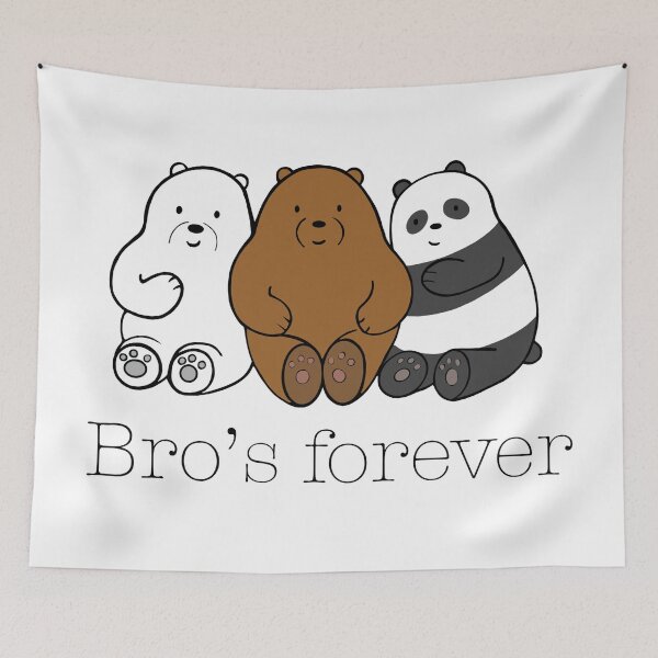 Item preview, We Bare Bears Bro's Forever designed and sold by Senifly.