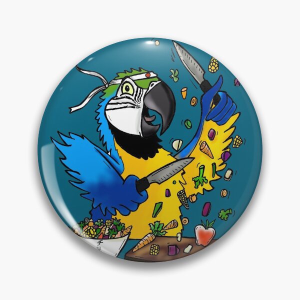Item preview, Chop Macaw designed and sold by Skye Elizabeth Carroll.
