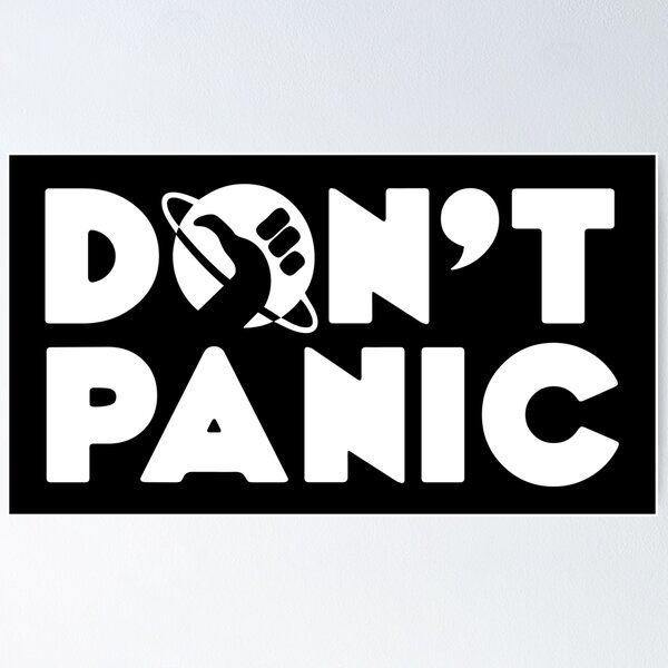 Item preview, Dont Panic designed and sold by atteoM.