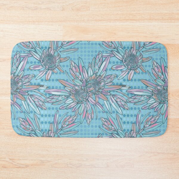 Item preview, Protea Garden - Blue and Pink color palette designed and sold by Sketchbook Designs.