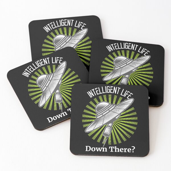 Item preview, Intelligent Life Down There? Funny Alien observation. designed and sold by shirtdan.