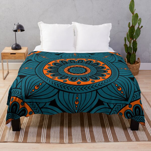 Item preview, Ethnic Pattern Mandala Flowers designed and sold by SoccaTamam.