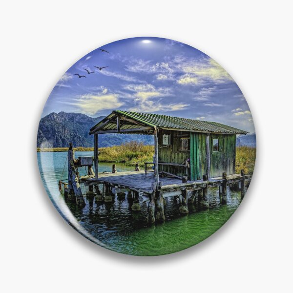 Item preview, Fishing hut. Turkey designed and sold by Barrie Tumbridge.