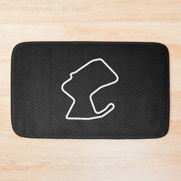 Artikelvorschau, Laguna Seca Racetrack Carbon Fibre Poster – Iconic Corkscrew Track Art entworfen und verkauft von Road To Track.