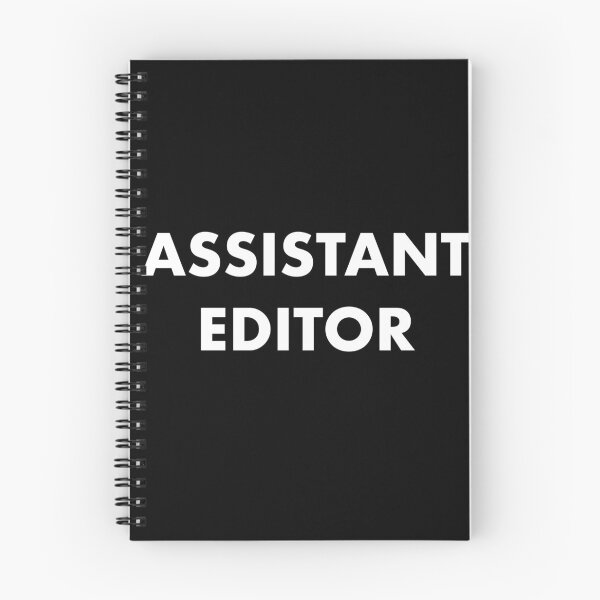 Item preview, ASSISTANT EDITOR! Movie Film Crew wear! designed and sold by KateHolderness.