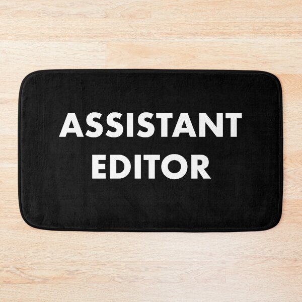 Item preview, ASSISTANT EDITOR! Movie Film Crew wear! designed and sold by KateHolderness.