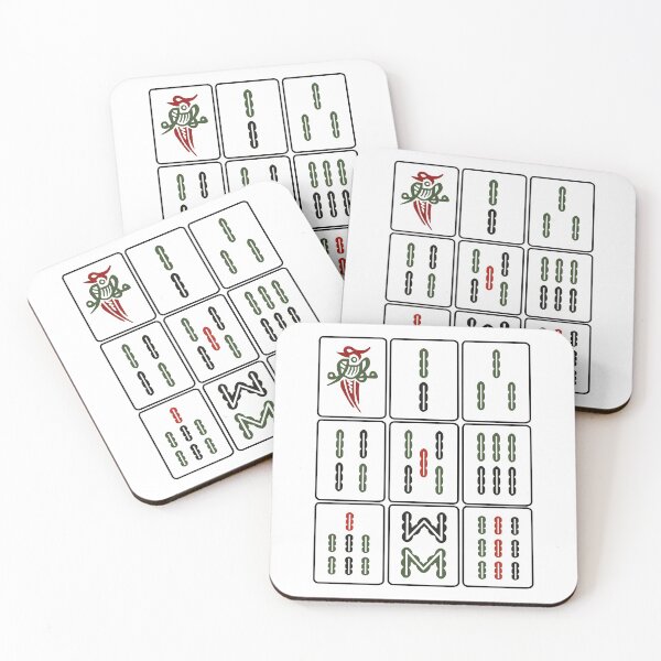 Item preview, Mahjong Tile Bamboo 'Sok' designed and sold by thestreetslocal.