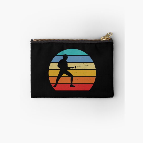 Artikelvorschau, Fechten Retro Fechter Silhouette entworfen und verkauft von playloud.