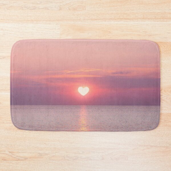 Item preview, PINK HEART SUNSET designed and sold by smackprints.