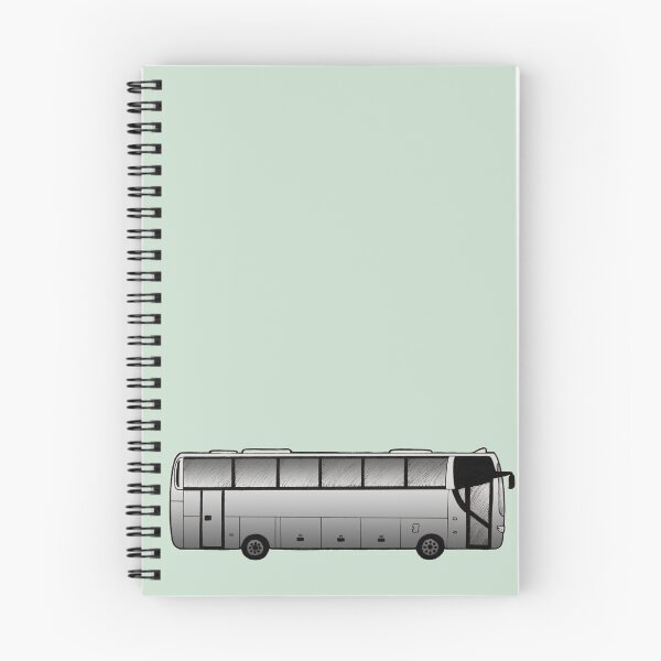 Item preview, Bus in grey scale (green backgrounds) designed and sold by Djoui.