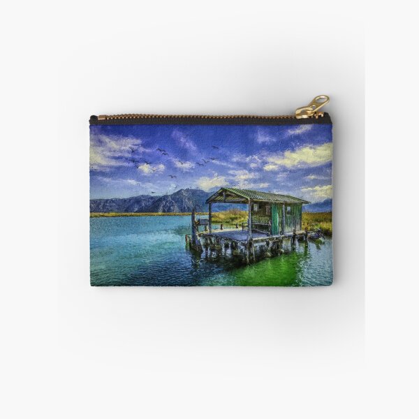 Item preview, Fishing hut. Turkey Digital Oil painting designed and sold by Barrie Tumbridge.