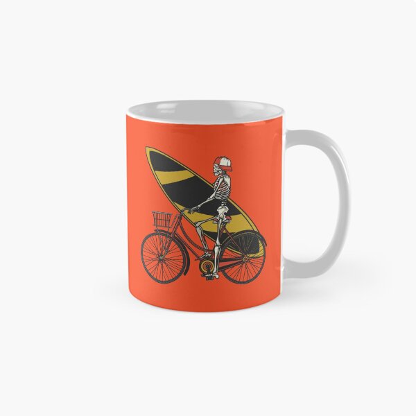 Item preview, Skeleton Sufer rides a bicycle designed and sold by DerSenat.