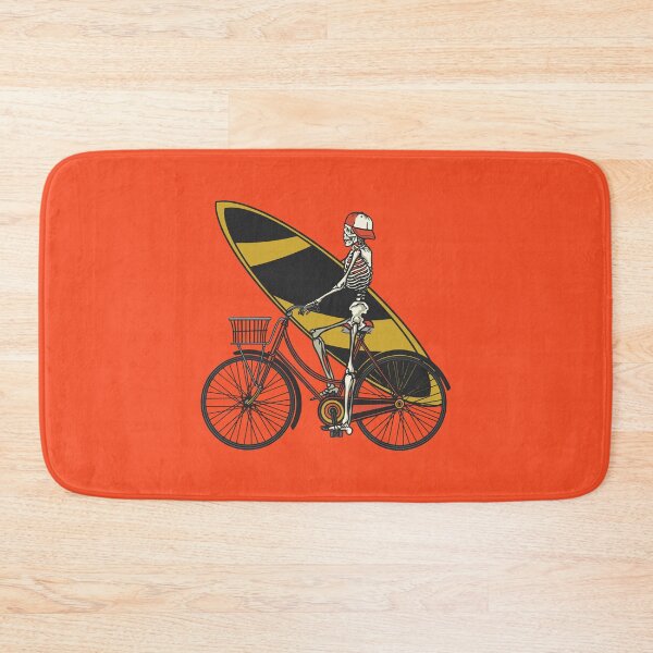 Item preview, Skeleton Sufer rides a bicycle designed and sold by DerSenat.