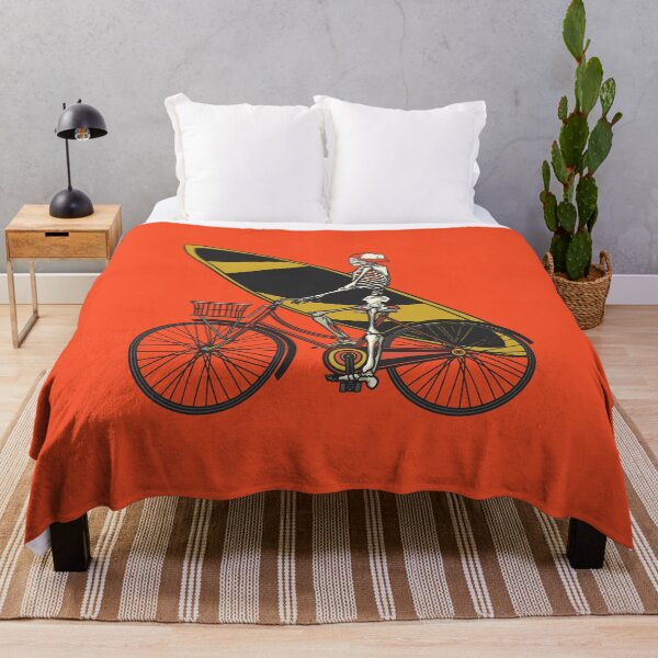 Item preview, Skeleton Sufer rides a bicycle designed and sold by DerSenat.