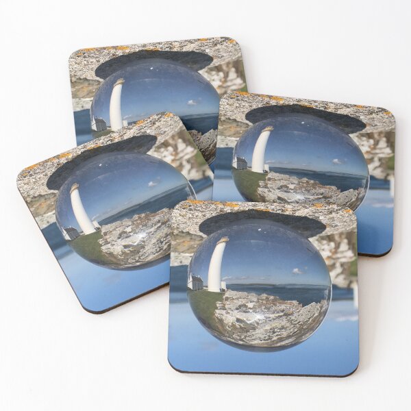 Item preview, A crystal ball at Cantick Head Lighthouse on the beautiful Orkney island of Hoy in Scotland  designed and sold by Alan Mackinnon.