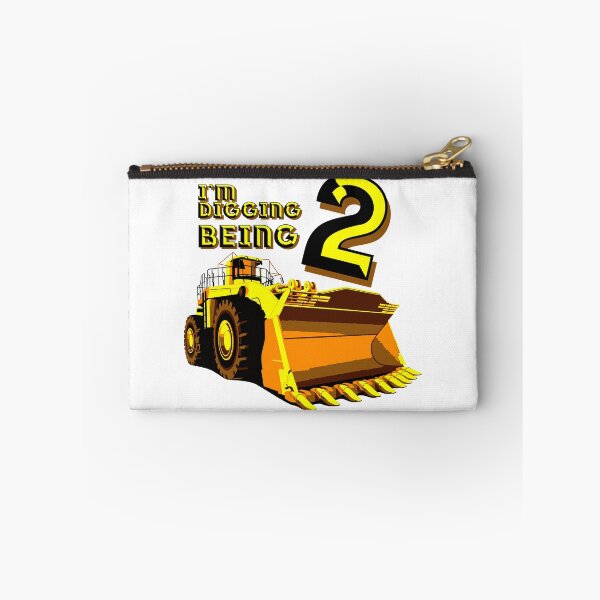 Item preview, 2 Year Old Bulldozer Construction Birthday Party T-shirt Toddler Tee designed and sold by raretshirtsuk.