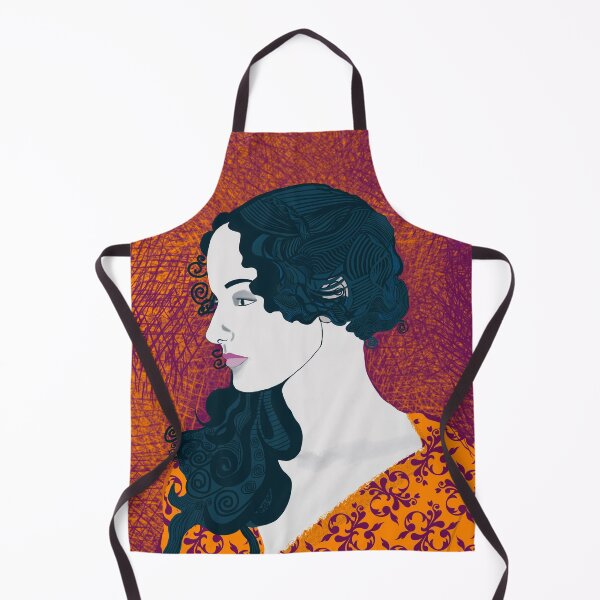 Item preview, Lady with Dark Blue Hair designed and sold by BlertaDK.