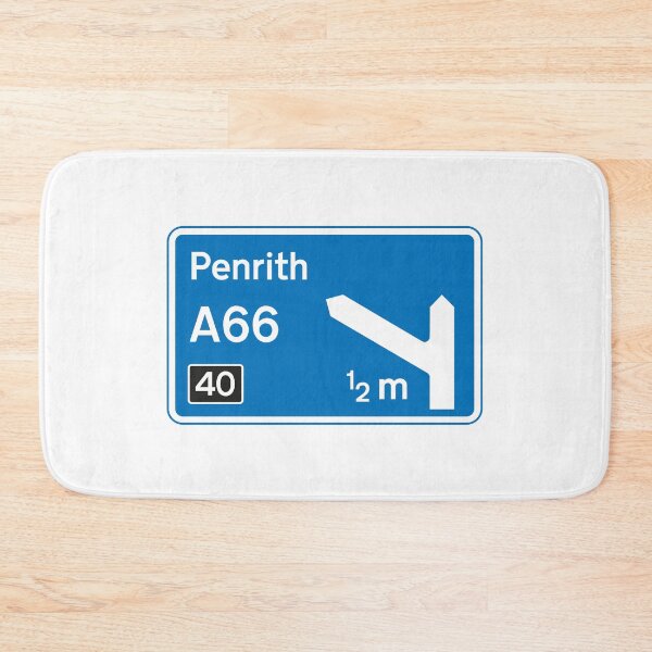 Item preview, Penrith A66 Motorway Road Sign UK Cumbria designed and sold by Cumbria Guru.