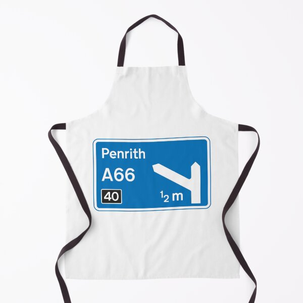 Item preview, Penrith A66 Motorway Road Sign UK Cumbria designed and sold by Cumbria Guru.