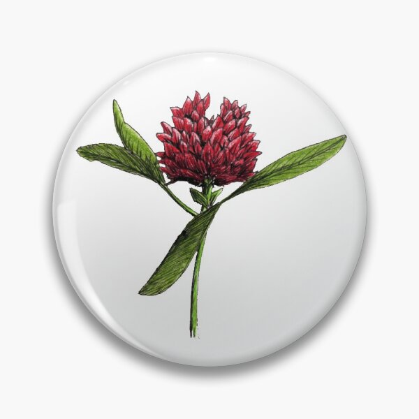 Item preview, Red clover (green backgrounds) designed and sold by Djoui.