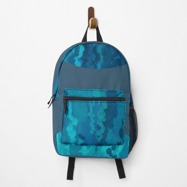 Item preview, Blue artistic waves and splashes of paint designed and sold by Aniyah.