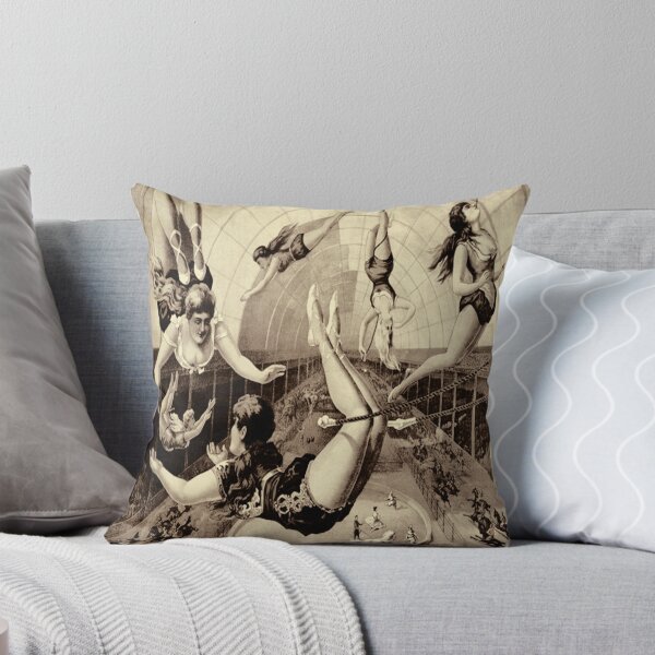 Item preview, 7 DAYS OF SUMMER- CIRCUS LIFE PILLOWS AND TOTES designed and sold by 7 days of Summer.