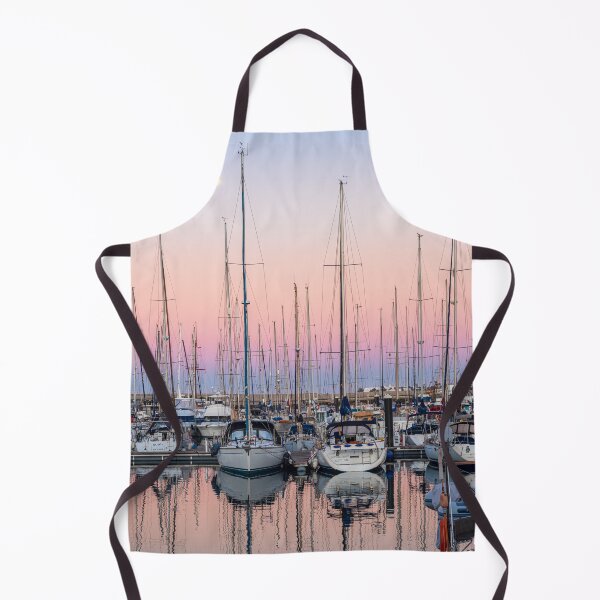 Item preview, Sunrise and Moon Over Yachts designed and sold by iCimages.net.