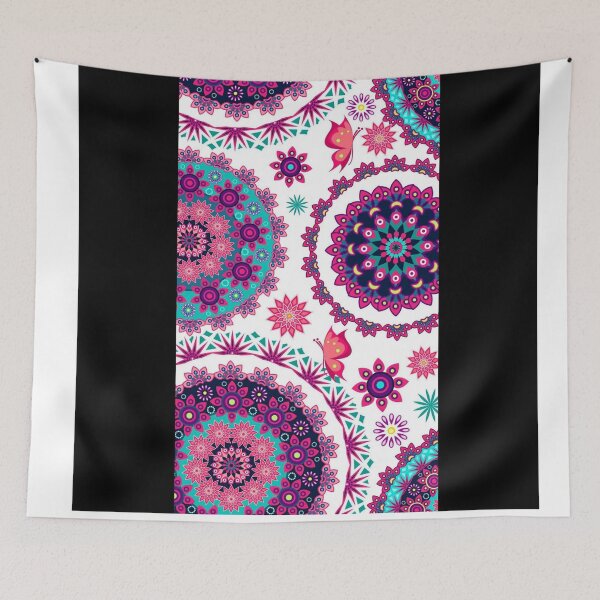 Item preview, Geometric Oriental Purple Minimalist Pattern art designed and sold by Grace-Cop.